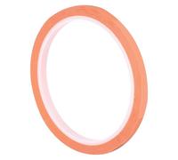 QUARKZMAN 6mm x 33 Metros Cinta Gráfica Para Pizarra Blanca Cinta De Marcación De Cuadrícula Cinta De Línea De Gráfico, Naranja