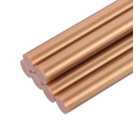 QUARKZMAN Barras de Pegamento Caliente, 11x100mm, 6Pcs Mini Palos de Pegamento Termofusible, Ideal para Bricolaje, Manualidades, Oro Metálico
