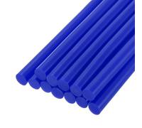 QUARKZMAN Barras de Pegamento Termofusible Mini para Pistola de Pegamento 0,27 Pulgadas x 4 Pulgadas Azul Brillante 12 Piezas