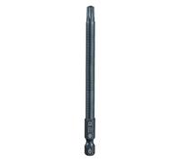 QUARKZMAN Brocas de destornillador Torx T27 con vástago hexagonal de 1/4" | de 4" de largo, Brocas de taladro de estrella, fabricada en acero S2 magnético de 6 puntas de grado industrial.