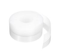 QUARKZMAN Burlete Para Puertas De 16.4 Pies X 35 Mm Cinta Adhesiva De Silicona Para Sellado De Puertas Ventanas Duchas Y Grietas De Vidrio Longitud 5 M Transparente