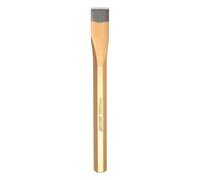QUARKZMAN Cincel Frío De 14mm De Ancho Y 175mm De Largo Gris Dorado | Acero Aleado Alta Dureza Tratado Térmicamente, Para Cortar Remaches Hierro Acero Bronce Cobre Pernos