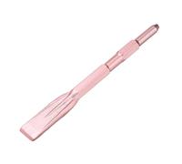 QUARKZMAN Cincel Raspador De Suelo Con Vástago Hexagonal 280mm x 17mm Cincel De Martillo Hidráulico De Acero Para Demolición Eléctrica Jardinería Paisajismo (Ancho De Hoja: 27mm)