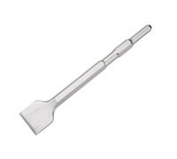 QUARKZMAN Cincel Raspador De Suelo Con Vástago Hexagonal 280mm X 17mm Cincel Para Martillo Eléctrico De Demolición Jardinería Paisajismo Excavación Corte (Ancho De Hoja: 48mm)