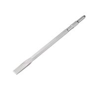 QUARKZMAN Cincel Raspador Para Suelo Con Vástago Hexagonal 380 mm x 17 mm barrena Para Martillo Demoledor Eléctrico De Jardinería Paisajismo Excavación Corte (Ancho De Hoja: 22.5 mm)