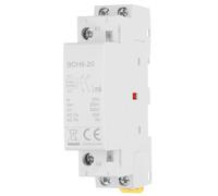 QUARKZMAN Contactor de CA 20A 2 Polos 2NA 230V Control de Circuito de Carga e Iluminación Montaje en Riel DIN