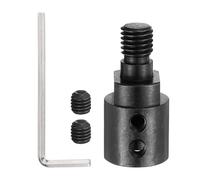 QUARKZMAN Eje De Árbol De Motor De 12 Mm A M10 En Acero 1045, Con Tornillos De Fijación Y Llave Para Mandriles De Sierra Mini De Bricolaje Y Muelas De Esmeril, Varilla Conectora De Motores