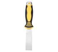 QUARKZMAN Espátula de 1" Acero Al Carbono Raspador de Pintura Flexible para Reparación de Drywall para Eliminar Cemento Papel Tapiz Adhesivo de Lodo con Extremo de Martillo de Metal