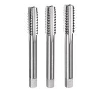 QUARKZMAN Juego de 3 Machos de Roscar Métricos M12 X 1.75 Macho de Roscar Cónico/Intermedio/De Fondo Kit de Herramientas de Roscado Manual de Acero de Alta Velocidad
