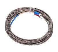 QUARKZMAN K Tipo Termopar Temperatura Sensor PT100 6mm Anillo 10 Pies Cable