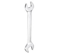QUARKZMAN Llave De Boca Doble 22mm X 24mm Métrica Llave Fija Plateado | Llave De Cabeza Plana Pequeña Con Niquelado, Con ángulo De 15 Grados, Para Reparación Automotriz Y Ensamblaje De Muebles