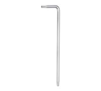 QUARKZMAN Llave de Trinquete Torx T15 A Prueba de Manipulaciones en Forma de Estrella Con Brazo Largo en Forma de L de 6 Puntos para Reparaciones Automotrices/Hogareñas