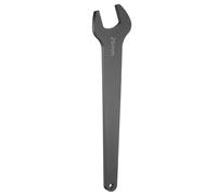 QUARKZMAN Llave Fija Simple De 26mm Métrica Llave De Boca Abierta | En Forma De U Pequeña, Con ángulo De Desviación De 15 Grados, Con Cabezal Plano Y Vástago Recto
