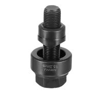 QUARKZMAN Perforador De Chapa Metálica Agujero De 15.2mm Acero Kit Negro
