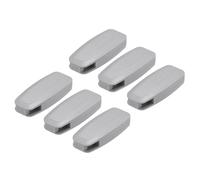 QUARKZMAN Persiana Cable Peso Vertical Enrollable Sombra 80mm Gris 6uds | Cortina Ventana Cuentas Persianas Cadena Mango Romano Accesorios