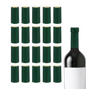 QUARKZMAN PVC Termorretráctiles Cápsulas Vino Botellas 30x60mm Verde 150uds