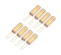 QUARKZMAN QUARKZMAN SW 520D Sensor De Vibración Interruptor De Posición Dorado 8 Pcs|Inclinación Por Bola Metálica 12V 20mA Para Juguetes Proyectos Electrónicos DIY Electrodomésticos