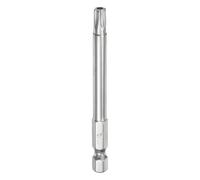 QUARKZMAN T30 Bit de Seguridad Torx 1/4" Vástago Hexagonal 3" Largo Acero S2 Magnético Resistente a Manipulaciones Puntas de Estrella con Agujero para Destornillador Barrenas de Taladro