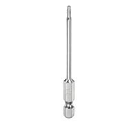 QUARKZMAN T9 Bit de Seguridad Torx 1/4" Vástago Hexagonal 3" Largo Acero S2 | Magnético Resistente a Manipulaciones Puntas de Estrella con Orificio para Destornillador Barrenas de Taladro
