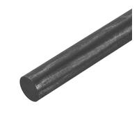 QUARKZMAN Varilla de Agitación de Grafito Negro para Electrodo Fundición | Paquete de 1, Cilindro de Barra de Carbono de 305x20mm, Crisoles, Varilla de Grafito