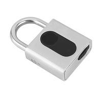 Qudinip Candado de Huella Digital Inteligente con Conectividad Bluetooth para Uso Antirrobo en Gimnasio, Almacenamiento y Viajes - Aleación de Zinc Resistente Al Agua y Duradera, 1 Unidad