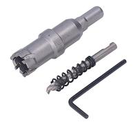 Qudinip Cortador de Sierra Perforadora con Dientes de Carburo de Tungsteno, Broca Duradera y Eficaz para Cortar Metal y Madera, 8 Cm con Caja de Almacenamiento (20mm)