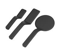 Qudinip Juego de Espátula de Nailon de 3 Uds con Borde Biselado para Cocinar Tortillas y Panqueques, Utensilios de Cocina Duraderos