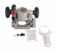 Qudinip Kit de Base de Inmersión para Enrutador Compacto, Máquina Cortadora de Doble con Cubierta Transparente Extraíble, Fácil Ajuste de Profundidad para Tallado de Fresado de