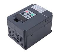 Qudinip Mini Inversor de Frecuencia Variable Entrada de 220 V Salida Trifásica con Control de Velocidad para Líneas de Producción Industriales 0,75-2,2 KW (1,5 kw)