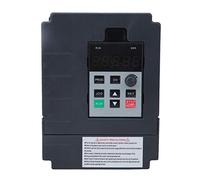 Qudinip Mini Inversor de Frecuencia Variable Entrada de 220 V Salida Trifásica con Control de Velocidad para Líneas de Producción Industriales 0,75-2,2 KW (, kw)