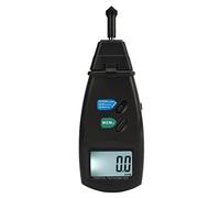 Qudinip Tacómetro Digital Portátil de Alta Precisión RPM para Medición de Motores y Ventiladores, Probador de Velocidad sin Contacto 2 en 1