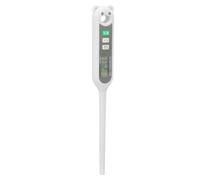 Qudinip Termómetro Digital para Carne, Medidor de Temperatura Tipo Sonda Preciso para Cocinar Barbacoa, Cocina, Interior y Exterior, Pantalla LCD ABS Resistente Al Agua
