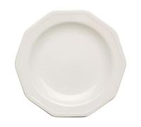 Queen's Plato postre Artic White de loza 20,5 cm