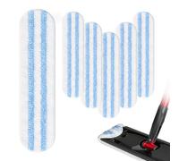 Quelcc 6 Unidades de Recambio para Mopa Vileda H2PrO, Paños de Microfibra Lavables a Máquina, Reutilizables, Aptos para Todo Tipo de Suelos Duros