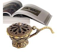 Quemador de incienso con forma de flor | Quemador de cono de incienso, quemador de incienso, adorno para decoración de mesa para casa de té, yoga, spa, mediación