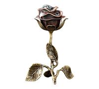 Quemador de incienso fabricado en escultura de mesa de metal así como | Quemador de incienso para conos con soporte utilizado en sala de estar, dormitorio, apartamento, hotel, yoga, spa y