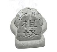 Quemador de incienso, gracioso tumba - forma de un auspicioso | Soporte para incienso, figura de escritorio para estudio, escritorio, oficina, habitación, dormitorio, yoga, estudio