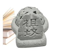 Quemador de varillas de incienso con forma de tumba, buena suerte | Quemador de incienso de cono para el hogar, estudio, oficina, escritorio, sala de té, dormitorio, estudio de yoga