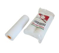 Quercos Pack 2 Recambio Rodillo Pintura Poro 0 - Rodillo Espuma de 11 cm borde plano - Mini Rodillos Pintar para laca al agua y disolventes ligeros. Esponja Recambio Poliester. (Espuma, 11 cm)