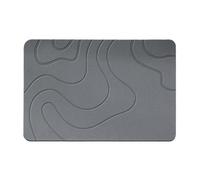 Quick Dry Mud Mat - Stone Bathroom Rug, Anti-Slip Washable Floor Mat for Entryway, Super Absorbent Soft Carpet for Home Living Room, Kitchen, Toilet, Shower, Bedroom Decor