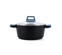 Quid Cacerola de aluminio fundido CONFORT 5427928 24 cm 4,2 L 2 capas antiadherente Apta inducción