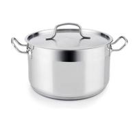 QUID 7084031 - Olla de acero inoxidable Ø26cm 10 Litros Alto 20cm