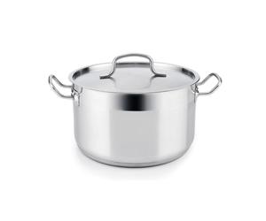 QUID 7084033 - Olla de Acero Inoxidable de 14,8 Litros Azzero 30 x 22 Cm