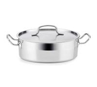 QUID 7084036 - Cacerola de Acero Inoxidable de 3,8 Litros y 28 Cm Azzero