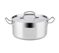 QUID AZZERO 7084024 - Cacerola de acero inoxidable 30 x 14,5 cm 9,7 litros