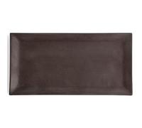 Quid Bandeja Rectangular Cerámica Mineral Gres de Gres 15 x 30cm