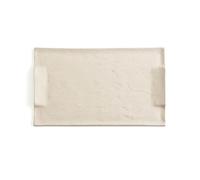Quid Bandeja Rectangular Cerámica Mineral Gres de Gres 30 x 18cm