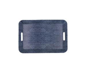 Quid Bandeja Rectangular Habitat 37x27x4,5 cm - 36 Unidades, Azul