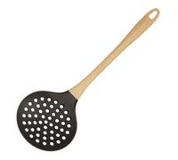 QUID Baobab - Espumadera de Cocina 38 cm Nylon y Mango Madera Soft Touch
