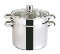Quid 5759147 - Batería de Cocina GASTRO FRESH 3 Piezas 22 Cm 6.4 Litros Acero Metalizado